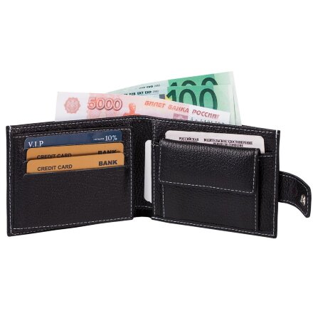 Портмоне Belladonna, черное Портмоне Belladonna, черное