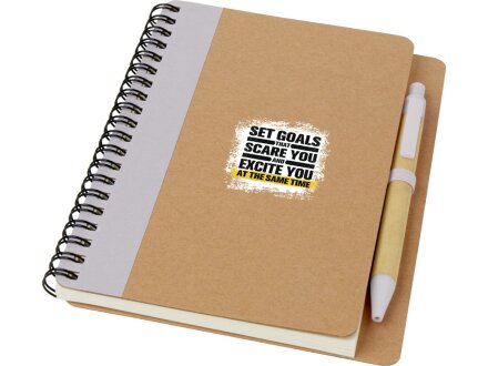 Блокнот Priestly с ручкой, лиловый Блокнот Priestly с ручкой, лиловый