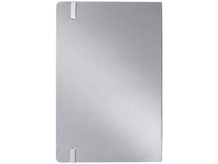 Блокнот классический офисный Juan А5, серебристый Блокнот классический офисный Juan А5, серебристый
