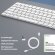 Беспроводная клавиатура Air Keyboard для MAC, Windows, 500 мАч, алюминий, белый, Deppa Беспроводная клавиатура Air Keyboard для MAC, Windows, 500 мАч, алюминий, белый, Deppa