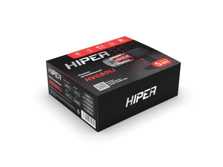 Пылесос автомобильный HIPER HVC80Li аккумуляторный Пылесос автомобильный HIPER HVC80Li аккумуляторный