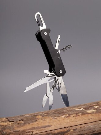 Туристический нож Liten Halp, черный Туристический нож Liten Halp, черный