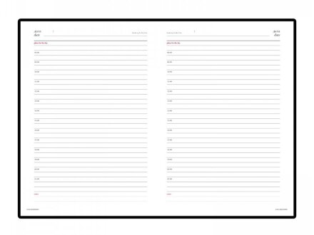 Ежедневник недатированный А5 CAIMAN, коричневый