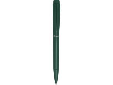 Martha шариковая ручка из переработанной пластмассы - Зеленый лесной, черные чернила