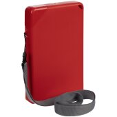 Плоская бутылка для воды Flacon, красная Плоская бутылка для воды Flacon, красная