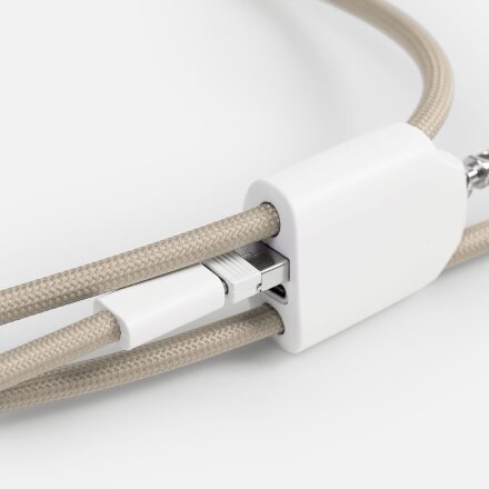 Кабель-ланьярд energyFlex Pro, серый Кабель-ланьярд energyFlex Pro, серый