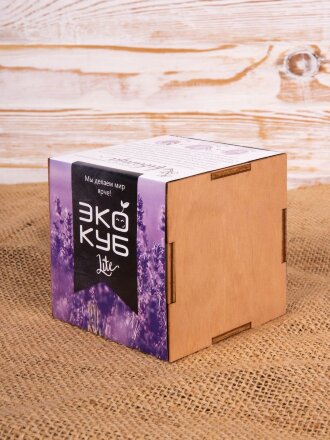 Набор для выращивания «Экокуб Lite», лаванда Набор для выращивания «Экокуб Lite», лаванда