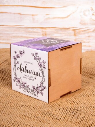 Набор для выращивания «Экокуб Lite», лаванда Набор для выращивания «Экокуб Lite», лаванда