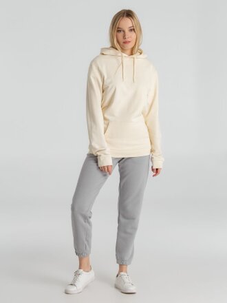 Толстовка с капюшоном унисекс Hoodie, светло-желтая Толстовка с капюшоном унисекс Hoodie, светло-желтая