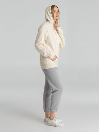 Толстовка с капюшоном унисекс Hoodie, светло-желтая Толстовка с капюшоном унисекс Hoodie, светло-желтая