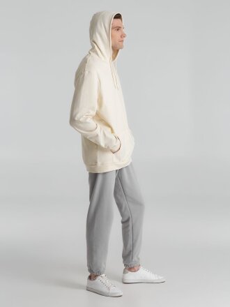 Толстовка с капюшоном унисекс Hoodie, светло-желтая Толстовка с капюшоном унисекс Hoodie, светло-желтая