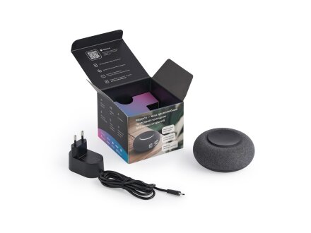 Умная колонка VK Капсула Мини с голосовым помощником Марусей, темный серый Умная колонка VK Капсула Мини с голосовым помощником Марусей, темный серый