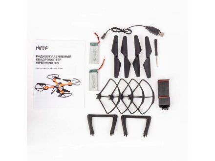 Радиоуправляемый квадрокоптер HIPER WIND FPV Радиоуправляемый квадрокоптер HIPER WIND FPV