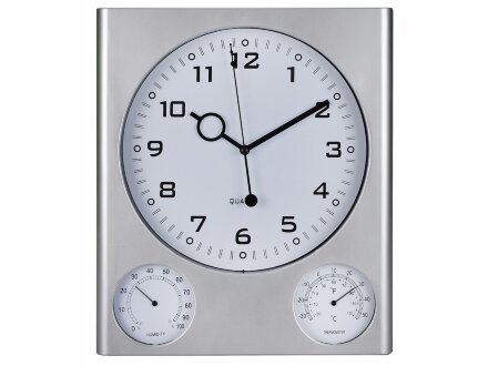 Погодная станция настенная Патерна, серебристый (Р) Погодная станция настенная Патерна, серебристый (Р)