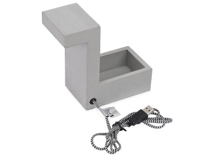 Настольная лампа из бетона Blok Lamp Настольная лампа из бетона Blok Lamp