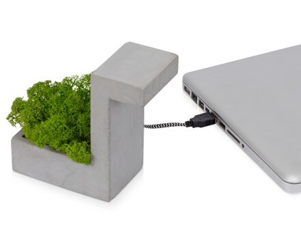 Настольная лампа из бетона Blok Lamp Настольная лампа из бетона Blok Lamp