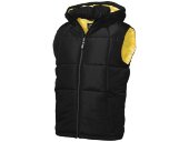 Жилет мужской, Slazenger, черный/золотисто-желтый Жилет мужской, Slazenger, черный/золотисто-желтый