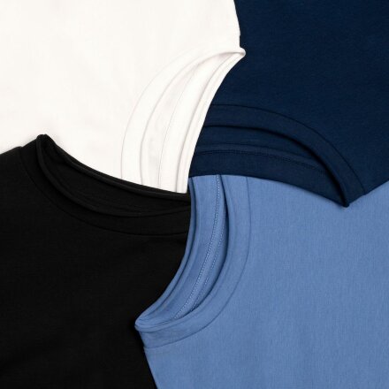 Футболка оверсайз Vozduh 2.0, темно-синяя Футболка оверсайз Vozduh 2.0, темно-синяя