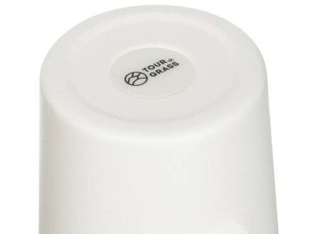 Стальная кружка с двойными стенками и порошковым покрытием Tibet, белый