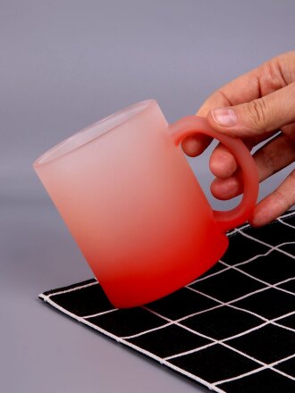 Кружка Grade Fade для сублимационной печати, матовая, красная Кружка Grade Fade для сублимационной печати, матовая, красная