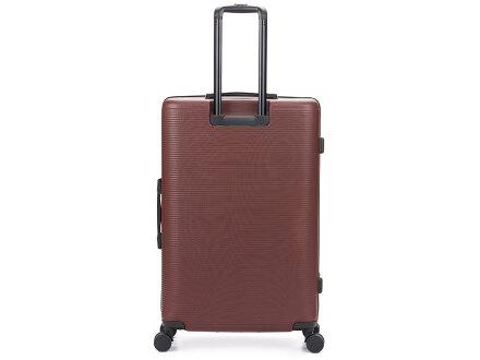 Чемодан TORBER Onego, бордовый, ABS-пластик, 69,5 х 46 х 26 см, 69 л