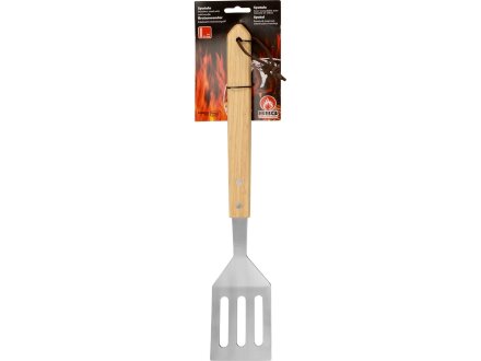 Лопатка для барбекю с деревянной ручкой BBQ Лопатка для барбекю с деревянной ручкой BBQ