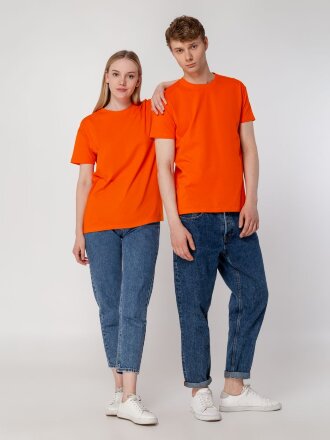 Футболка унисекс Regent 150, оранжевая Футболка унисекс Regent 150, оранжевая