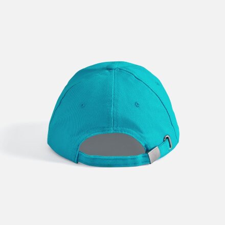 Бейсболка Buffalo, бирюзовая с белым Бейсболка Buffalo, бирюзовая с белым
