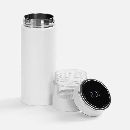 Смарт-бутылка с инфьюзером Thermory ver.2, белая Смарт-бутылка с инфьюзером Thermory ver.2, белая