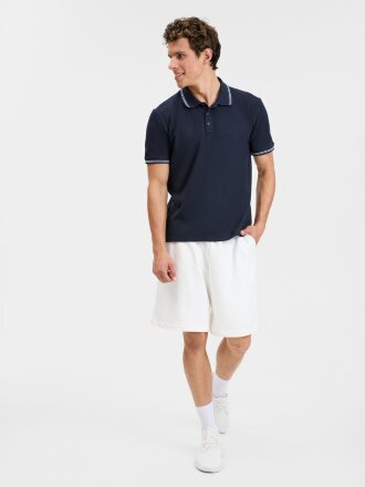 Рубашка поло Virma Stripes, темно-синяя Рубашка поло Virma Stripes, темно-синяя