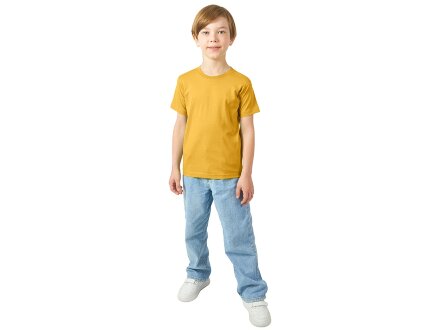 Футболка Heavy Super Club детская, золотисто-желтый Футболка Heavy Super Club детская, золотисто-желтый