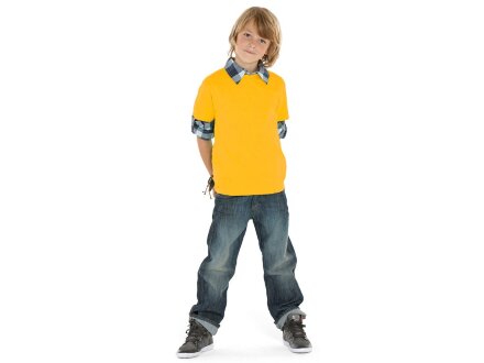 Футболка Heavy Super Club детская, золотисто-желтый Футболка Heavy Super Club детская, золотисто-желтый