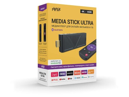 Медиаплеер HIPER MEDIA STICK Ultra Медиаплеер HIPER MEDIA STICK Ultra