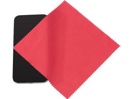 Салфетка из микроволокна, красный Салфетка из микроволокна, красный