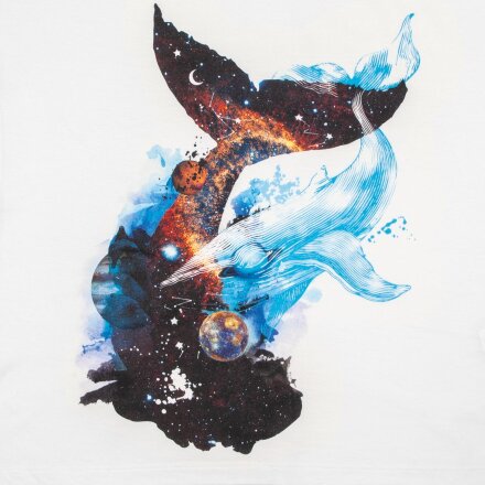 Футболка женская «Гиганты Вселенной», белая Футболка женская «Гиганты Вселенной», белая