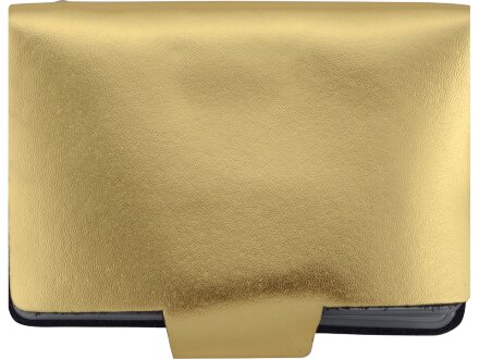 Набор Чувства: шариковая ручка, зеркало, визитница, золотистый (Р) Набор Чувства: шариковая ручка, зеркало, визитница, золотистый (Р)