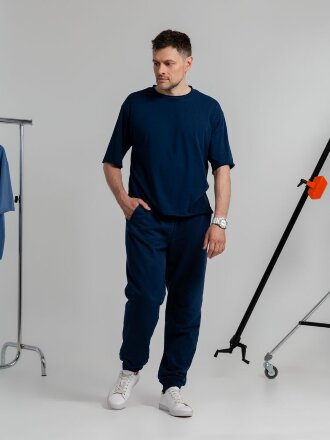 Футболка оверсайз Vozduh 2.0, красная Футболка оверсайз Vozduh 2.0, красная