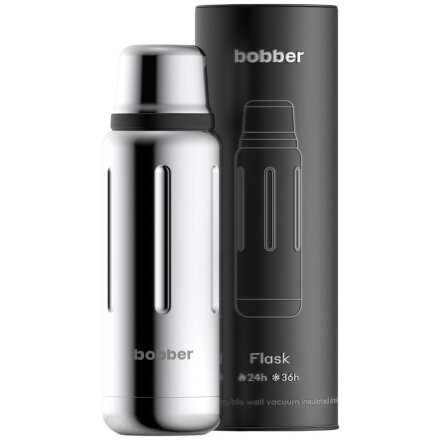 Термос Flask 470, вакуумный, стальной зеркальный Термос Flask 470, вакуумный, стальной зеркальный