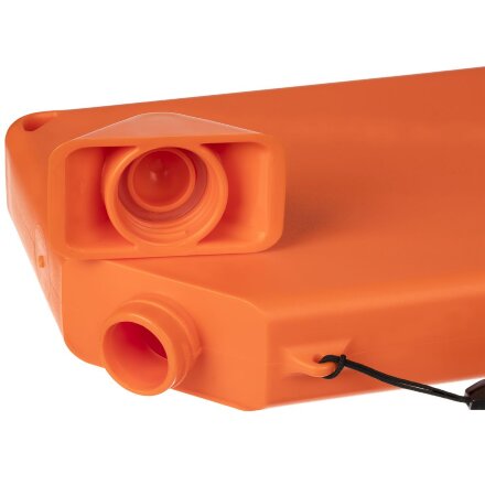 Плоская бутылка для воды Flacon, оранжевая Плоская бутылка для воды Flacon, оранжевая