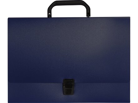 Папка-портфель А4, синий Папка-портфель А4, синий