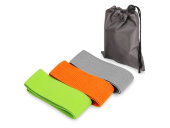 Набор тканевых фитнес резинок, 5см Набор тканевых фитнес резинок, 5см