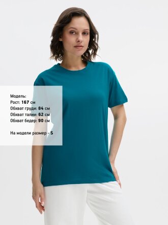 Футболка унисекс Regent 150, винтажный синий