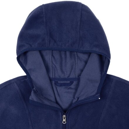Анорак флисовый унисекс Fliska, темно-синий Анорак флисовый унисекс Fliska, темно-синий