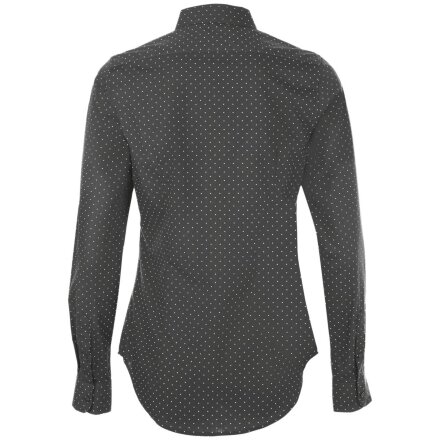 Рубашка женская Becker Women, темно-серая с белым Рубашка женская Becker Women, темно-серая с белым