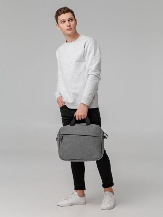 Сумка для ноутбука The First, синяя Сумка для ноутбука The First, синяя