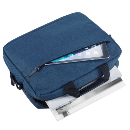 Сумка для ноутбука The First, синяя Сумка для ноутбука The First, синяя