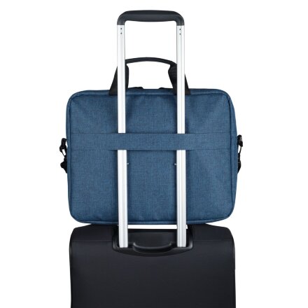 Сумка для ноутбука The First, синяя Сумка для ноутбука The First, синяя