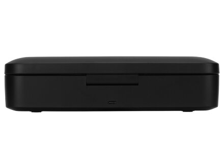 УФ-стерилизатор c функцией беспроводной зарядки Sector, Evolt, черный УФ-стерилизатор c функцией беспроводной зарядки Sector, Evolt, черный