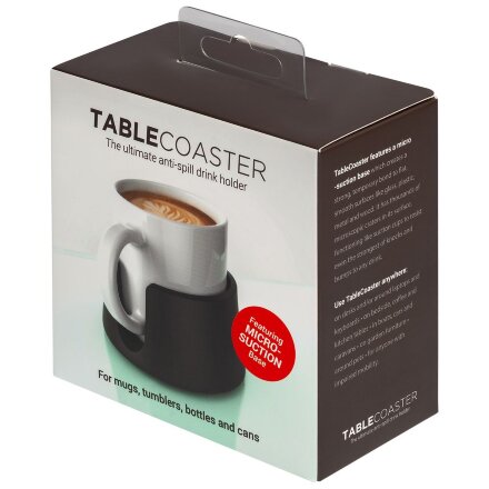 Подставка под кружку Tabletop, черная Подставка под кружку Tabletop, черная