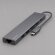 USB Type-C хаб 7-в-1, HDMI, Power Delivery, 2xUSB 3.0, RJ45, microSD/SD, графит, Deppa USB Type-C хаб 7-в-1, HDMI, Power Delivery, 2xUSB 3.0, RJ45, microSD/SD, графит, Deppa